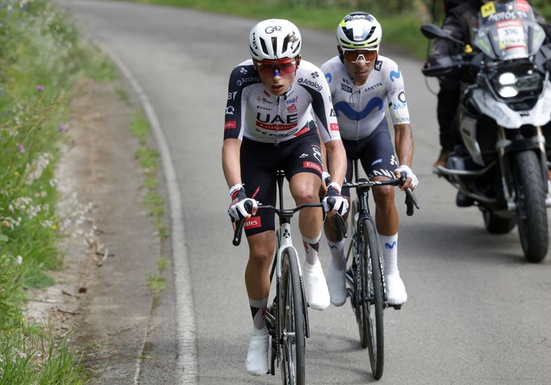 Adriá Pericas y Nairo Quintana Adriá Pericas y Nairo Quintana