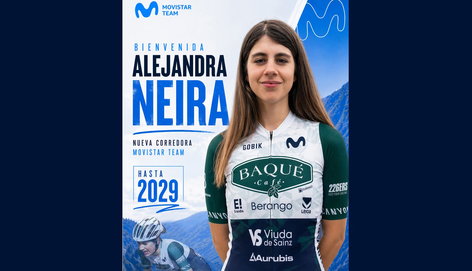 Movistar Team ficha a Alejandra Neira hasta 2029 Movistar Team ficha a Alejandra Neira hasta 2029