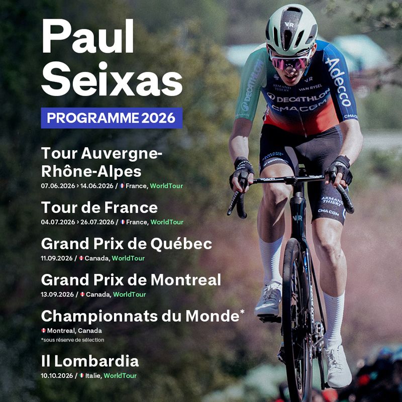 calendario Paul Seixas
