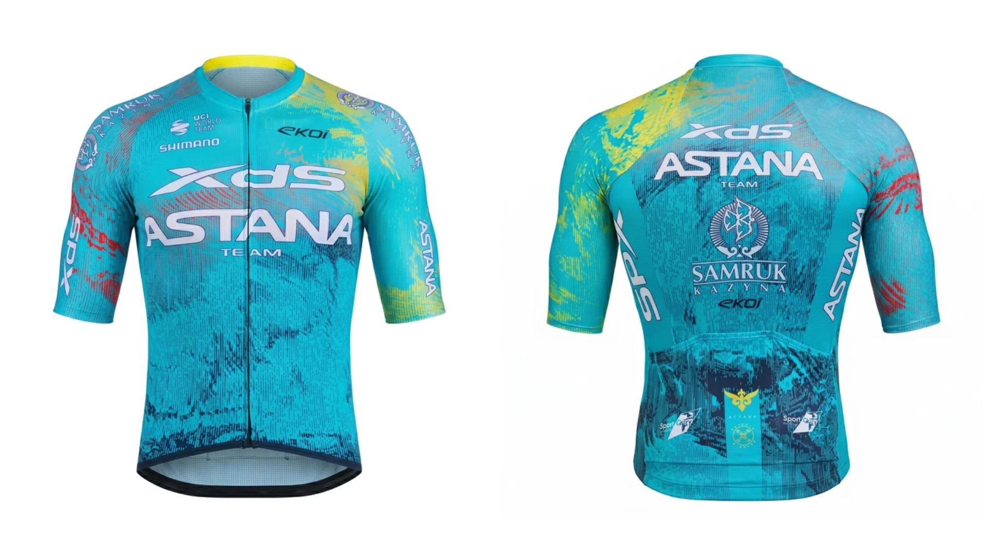 Maillot réplica EKOI Racing Proteam XDS ASTANA. Maillot réplica EKOI Racing Proteam XDS ASTANA.