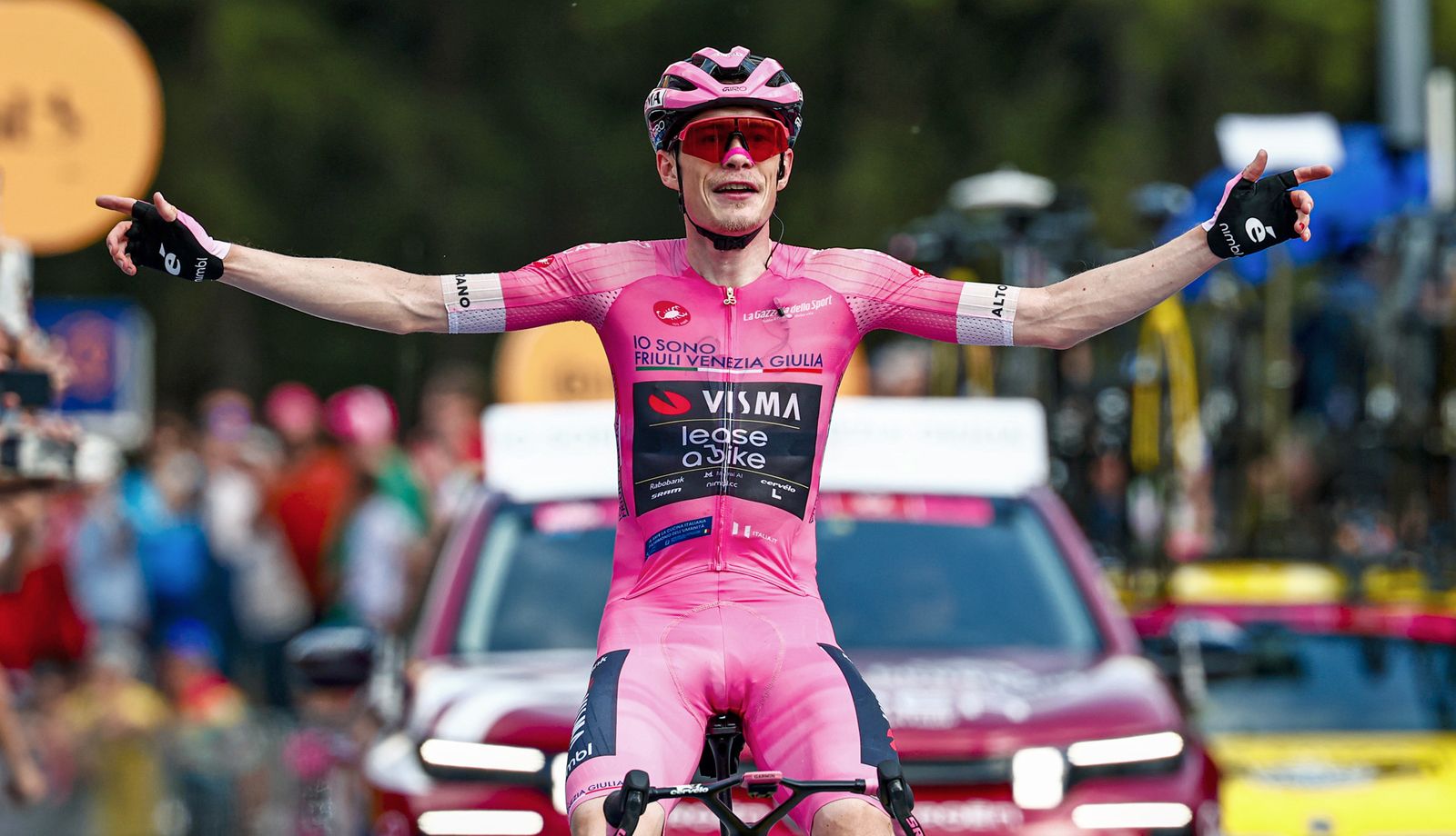 Vingegaard, dueño y señor del Giro
