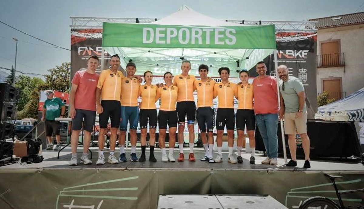 Ganadores de las distintas categoría de la Entre Sierras Gravel Race