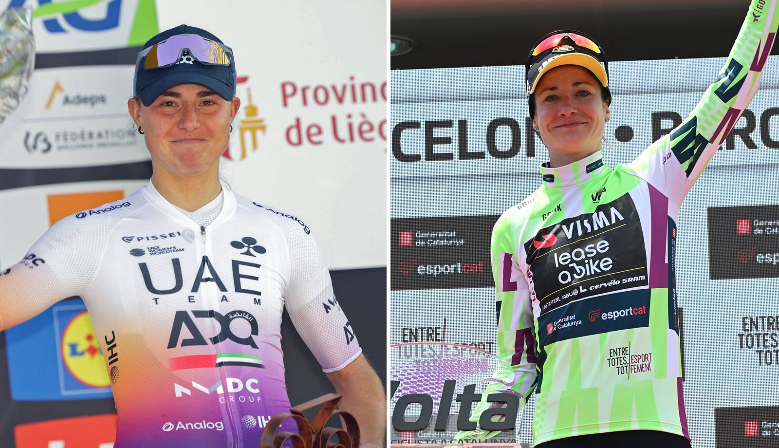 Paula Blasi y Marianne Vos