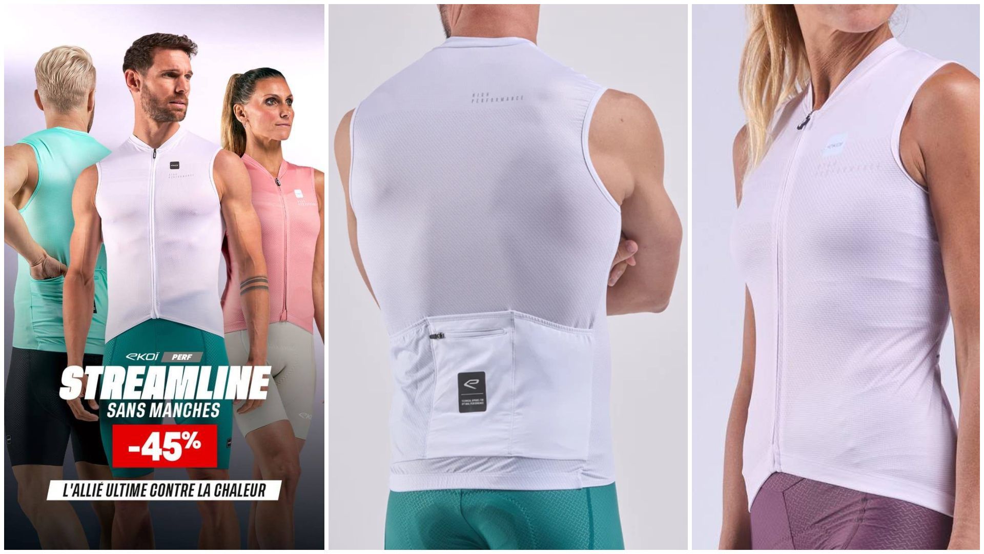 Maillot EKOI Perf STREAMLINE.