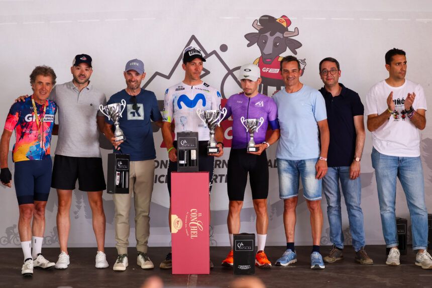 Fran Rus y Mónica Belda destacan en la Gran Fondo Sierra de Albacete