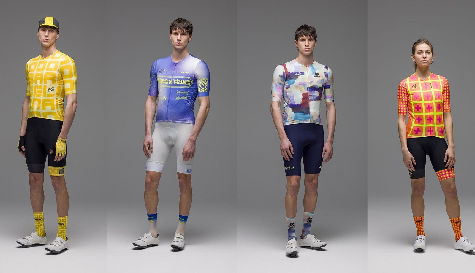 Santini lanza las equipaciones conmemorativas del Tour 2026