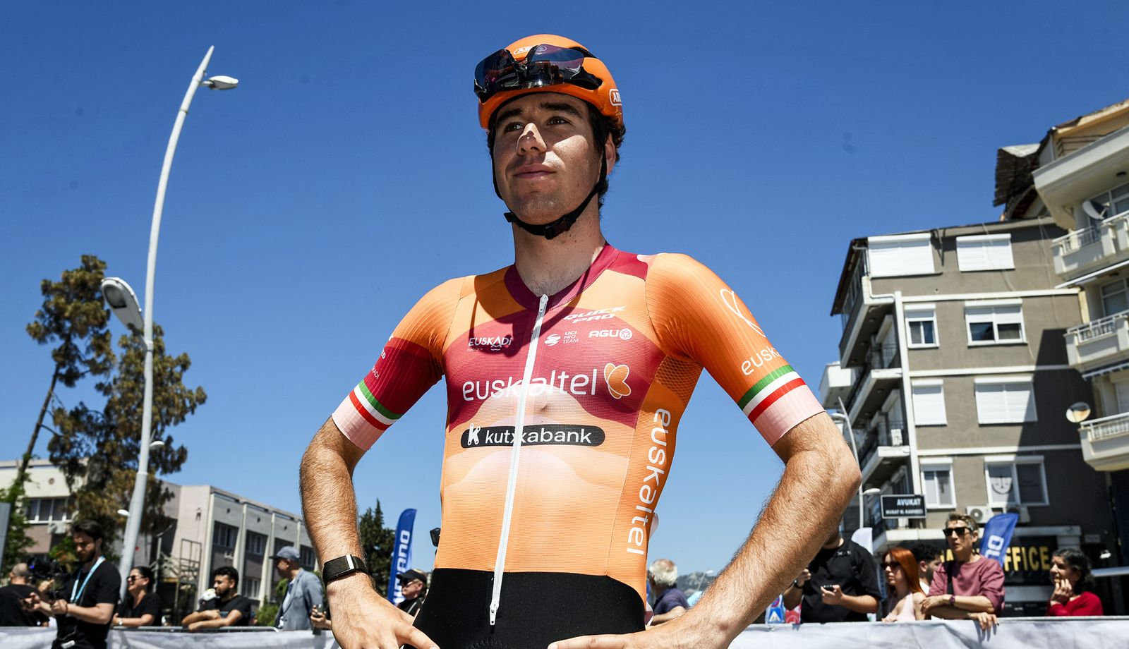 Yago Aguirre en una imagen de la Vuelta a Turquía. Foto: Tommaso Pelagalli (Sprint Cycling Agency)