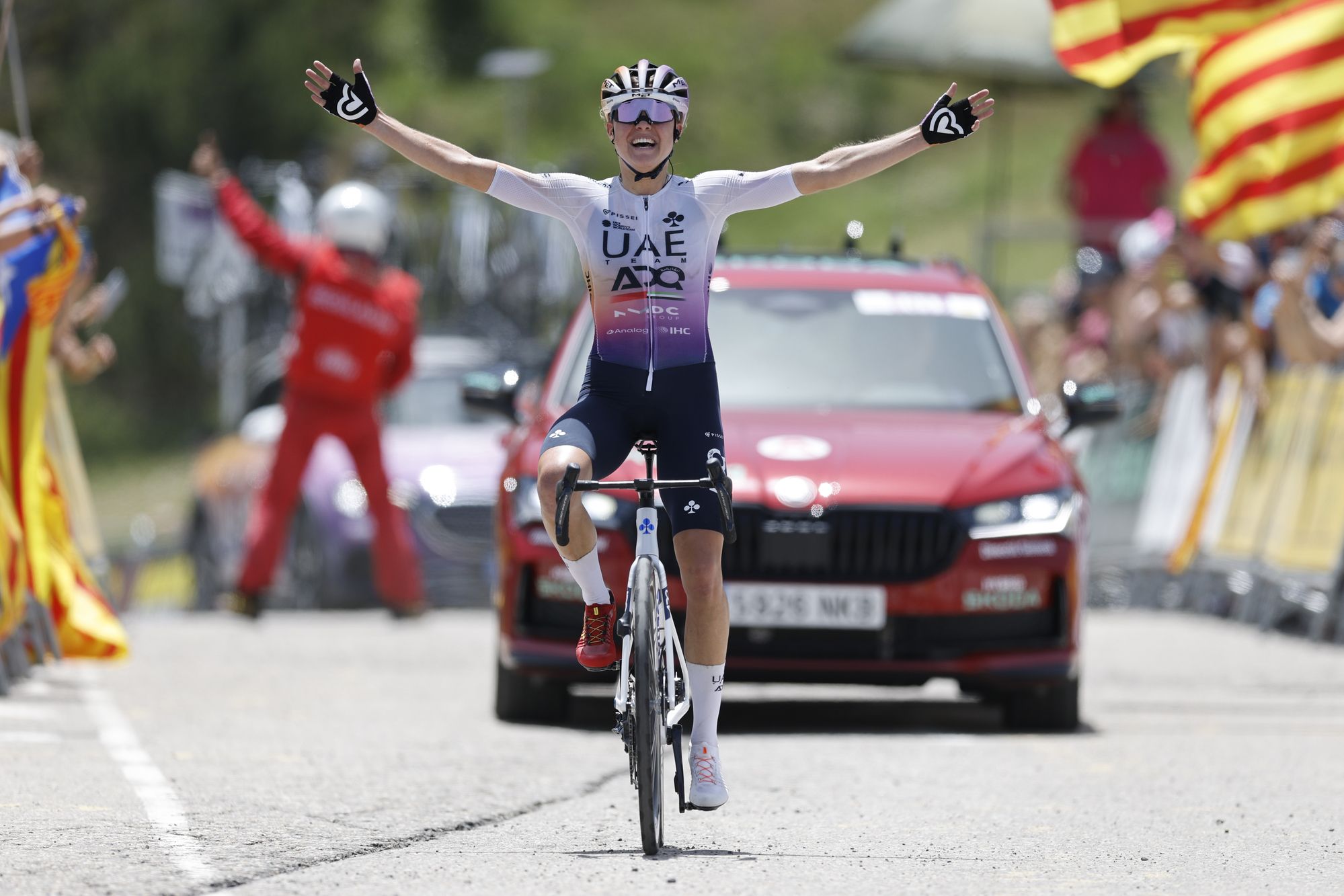 Paula Blasi impone su ley en La Molina y toma el mando de la Volta