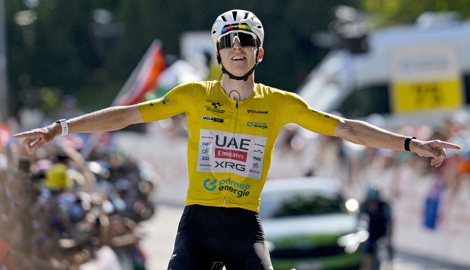 Pogacar remata en Villars y conquista el Tour de Suiza