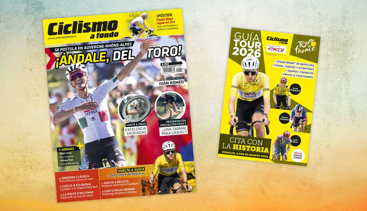 Ciclismo a Fondo 494 + la Guía del Tour, ya a la venta Ciclismo a Fondo 494 + la Guía del Tour, ya a la venta