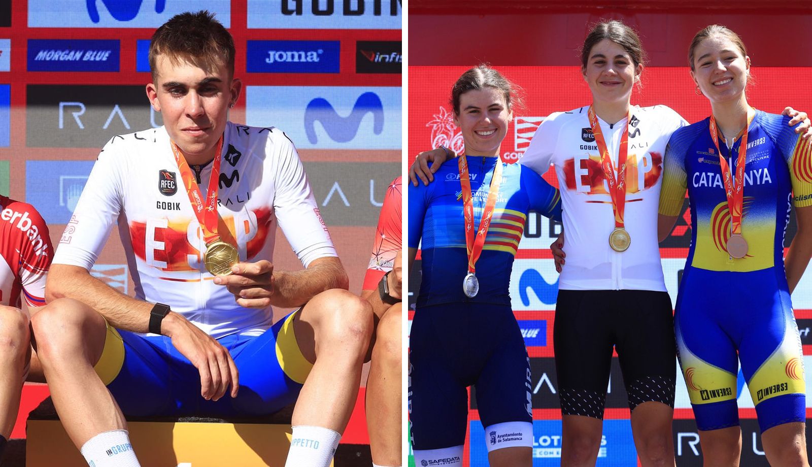 Benjamín Noval y Alejandra Neira firman sendos dobletes en el Campeonato de España junior Benjamín Noval y Alejandra Neira firman sendos dobletes en el Campeonato de España junior
