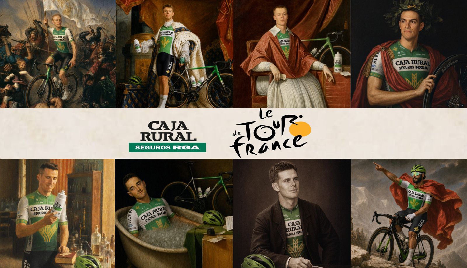 Alineación del Caja Rural Seguros RGA para el Tour de Francia