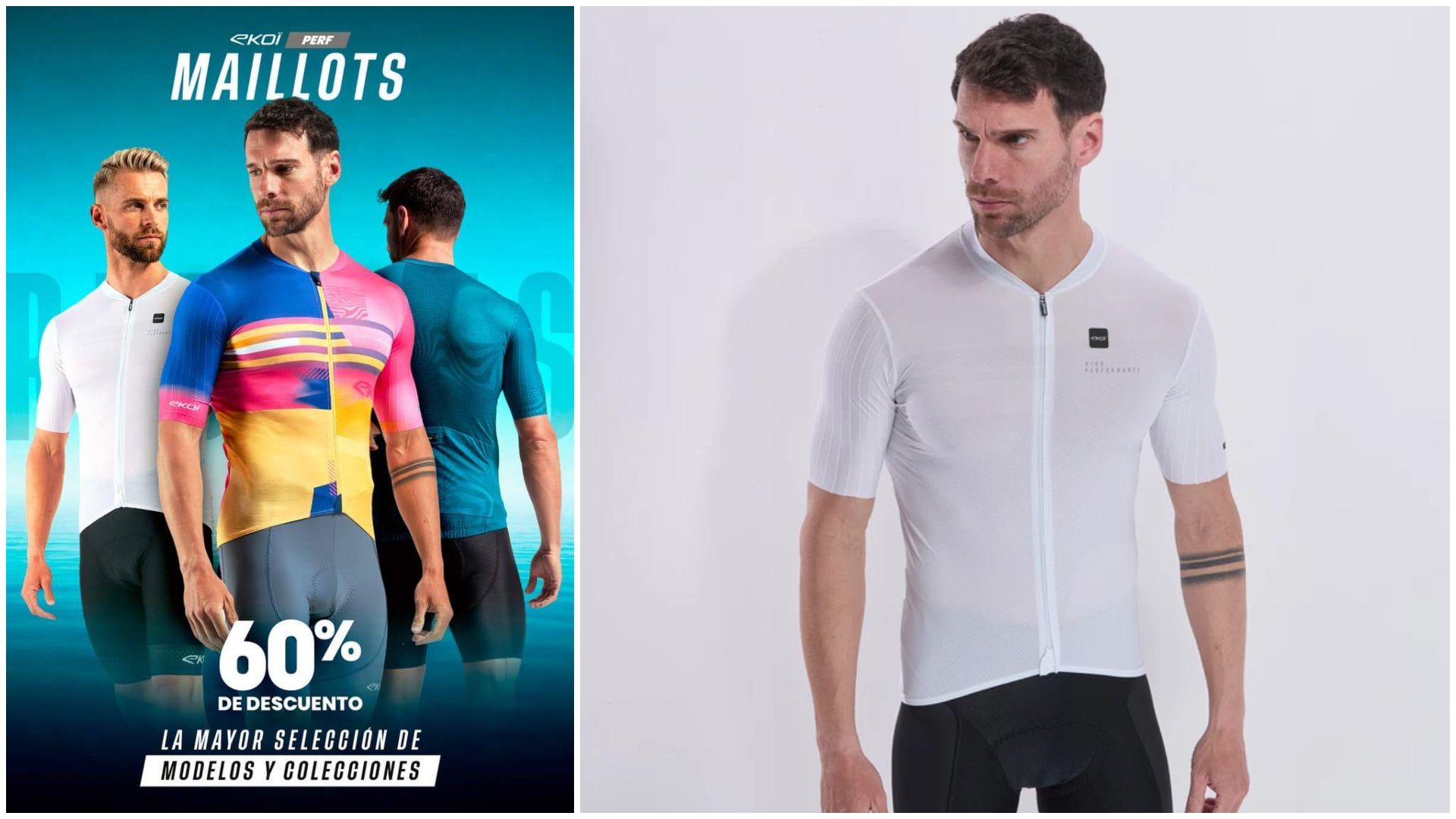 140 modelos de maillots.