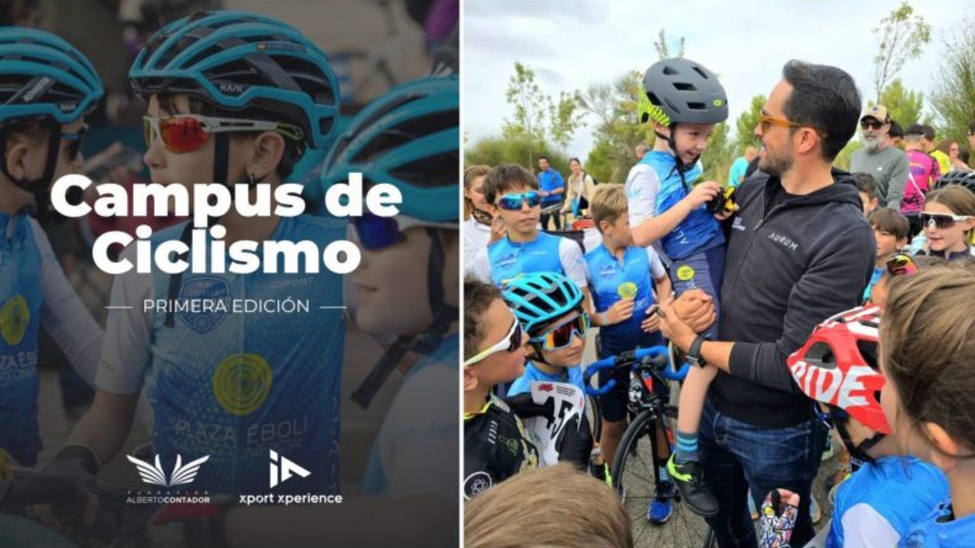 Ya está aquí el campus de ciclismo de la Fundación Alberto Contador Ya está aquí el campus de ciclismo de la Fundación Alberto Contador