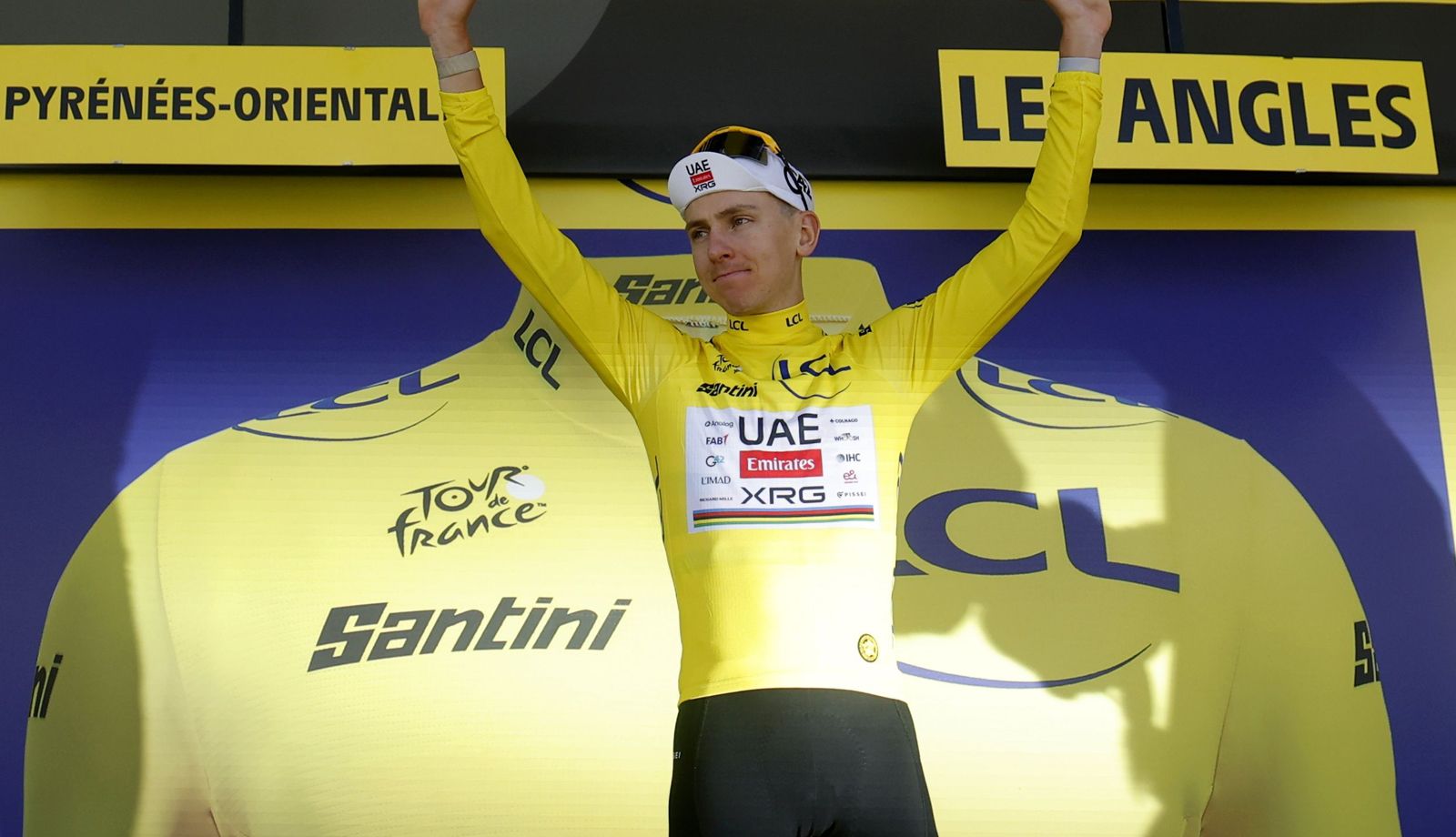Pogacar ya lidera el Tour de Francia