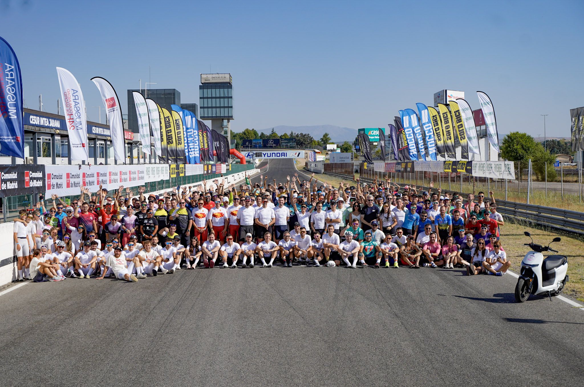 El Jarama cambia los motores por las bicicletas