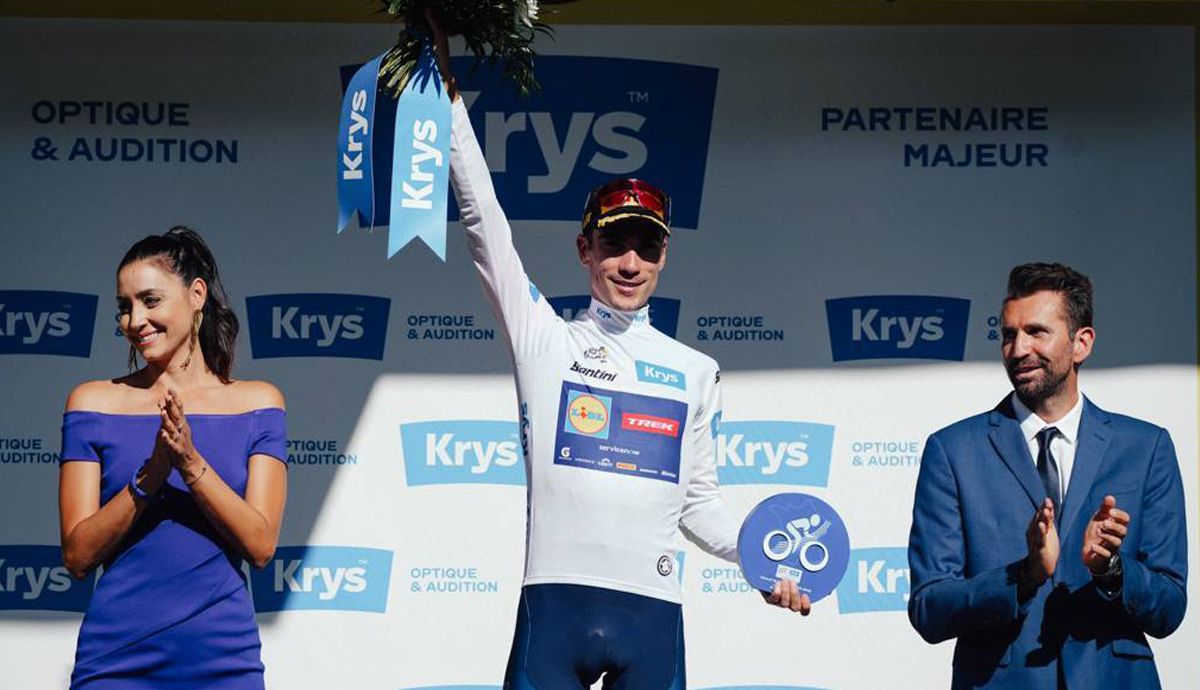 Juan Ayuso, nuevo maillot blanco