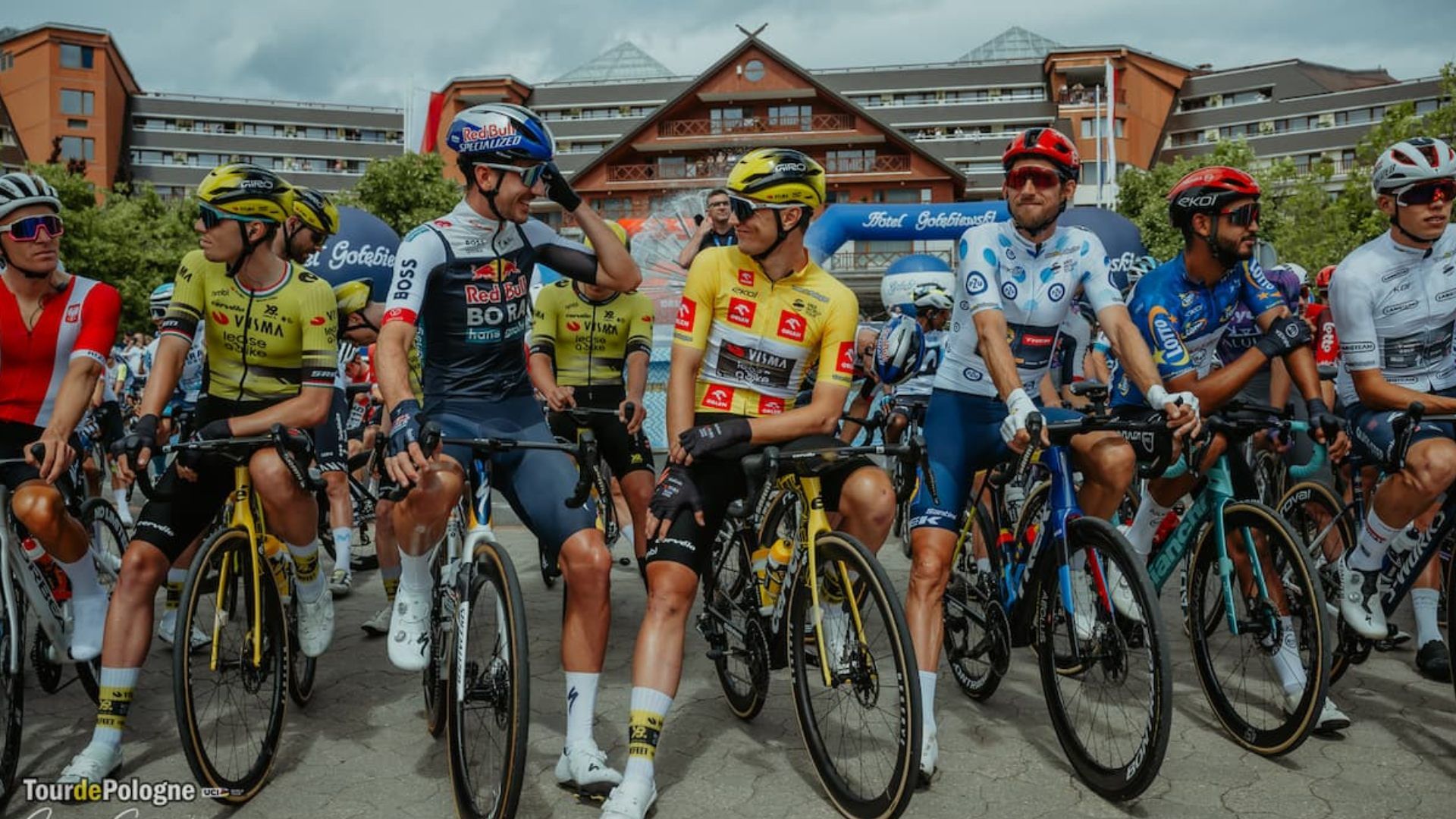 EKOÏ, proveedor oficial de los maillots del Tour de Polonia.