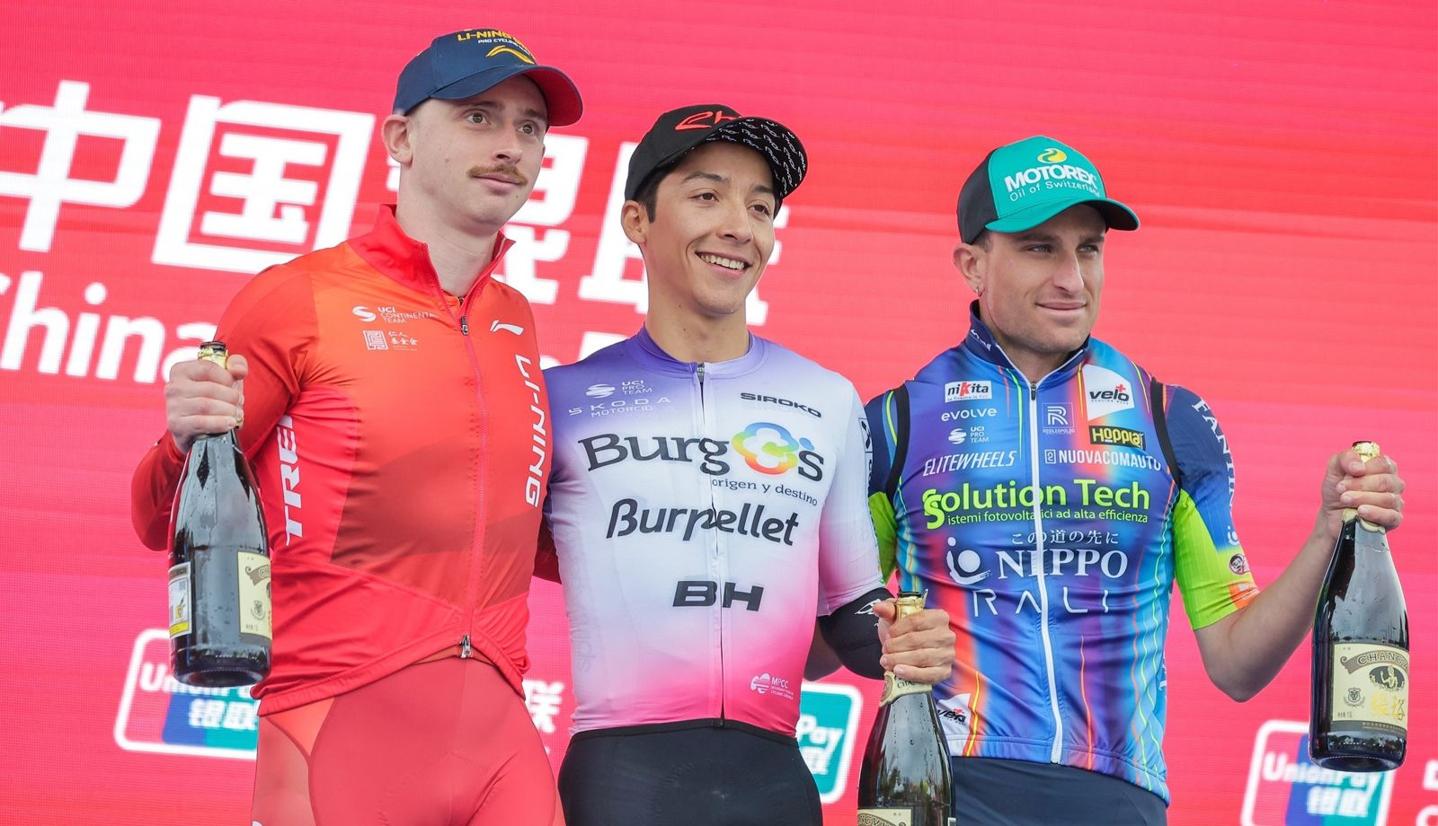 César Macías logra su primera victoria con el Burgos Burpellet BH.