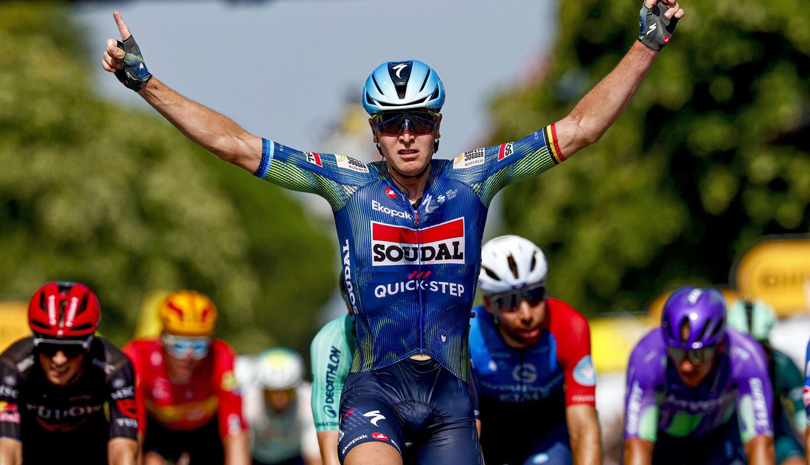 Merlier, el rey del sprint, se retira del Tour con tres triunfos