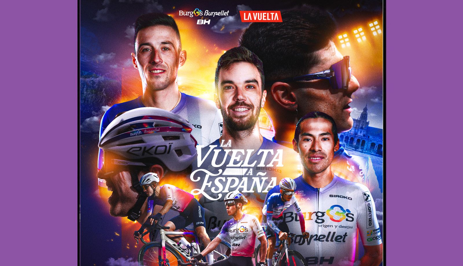 Equipo del Burgos Burpellet BH para La Vuelta 2026