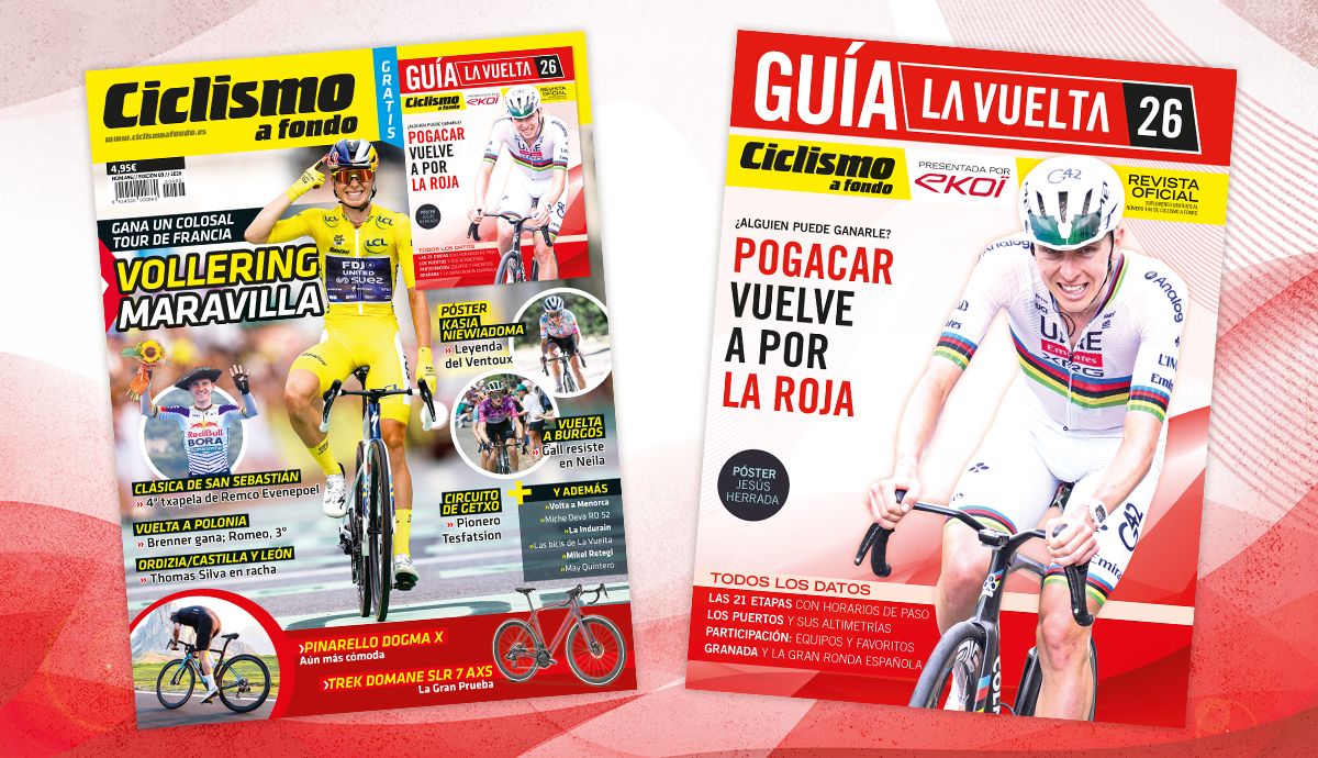 Ciclismo a Fondo 496, con la Guía de La Vuelta, ya a la venta