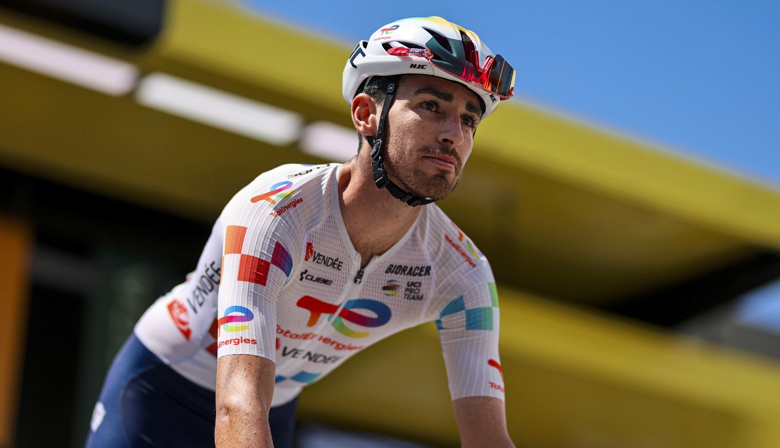 Jordan Jegat durante el pasado Tour de Francia Jordan Jegat durante el pasado Tour de Francia