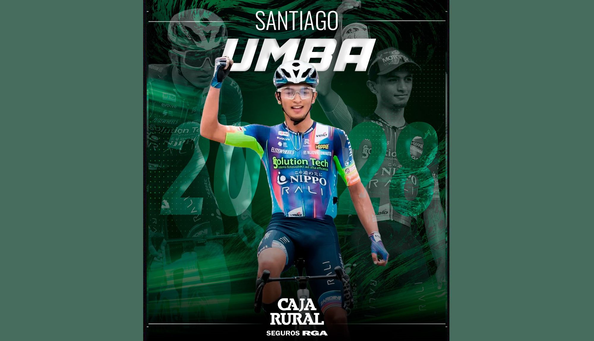 El escalador colombiano Santiago Umba ficha por Caja Rural Seguros RGA El escalador colombiano Santiago Umba ficha por Caja Rural Seguros RGA