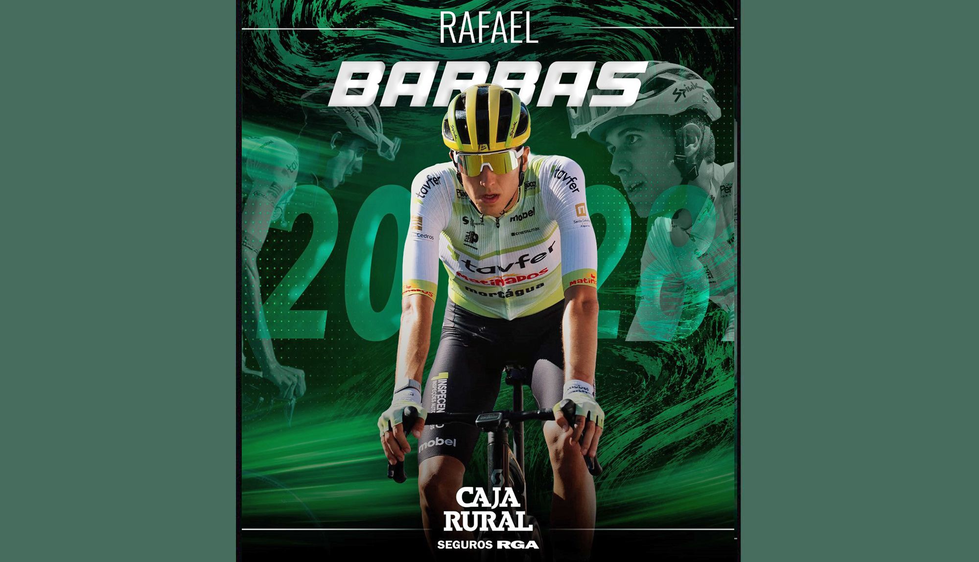El portugués Rafael Barbas correrá las dos próximas temporadas en el Caja Rural Seguros RGA El portugués Rafael Barbas correrá las dos próximas temporadas en el Caja Rural Seguros RGA