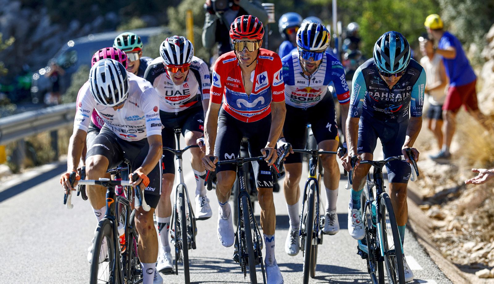 Enric Mas, nuevo patrón de La Vuelta tras el abandono de Pogacar Enric Mas, nuevo patrón de La Vuelta tras el abandono de Pogacar