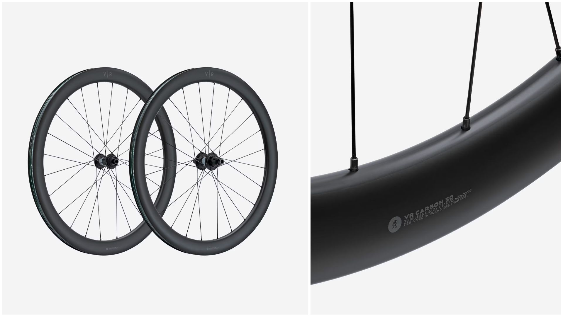 Ruedas de carbono carretera gravel Van Rysel 50