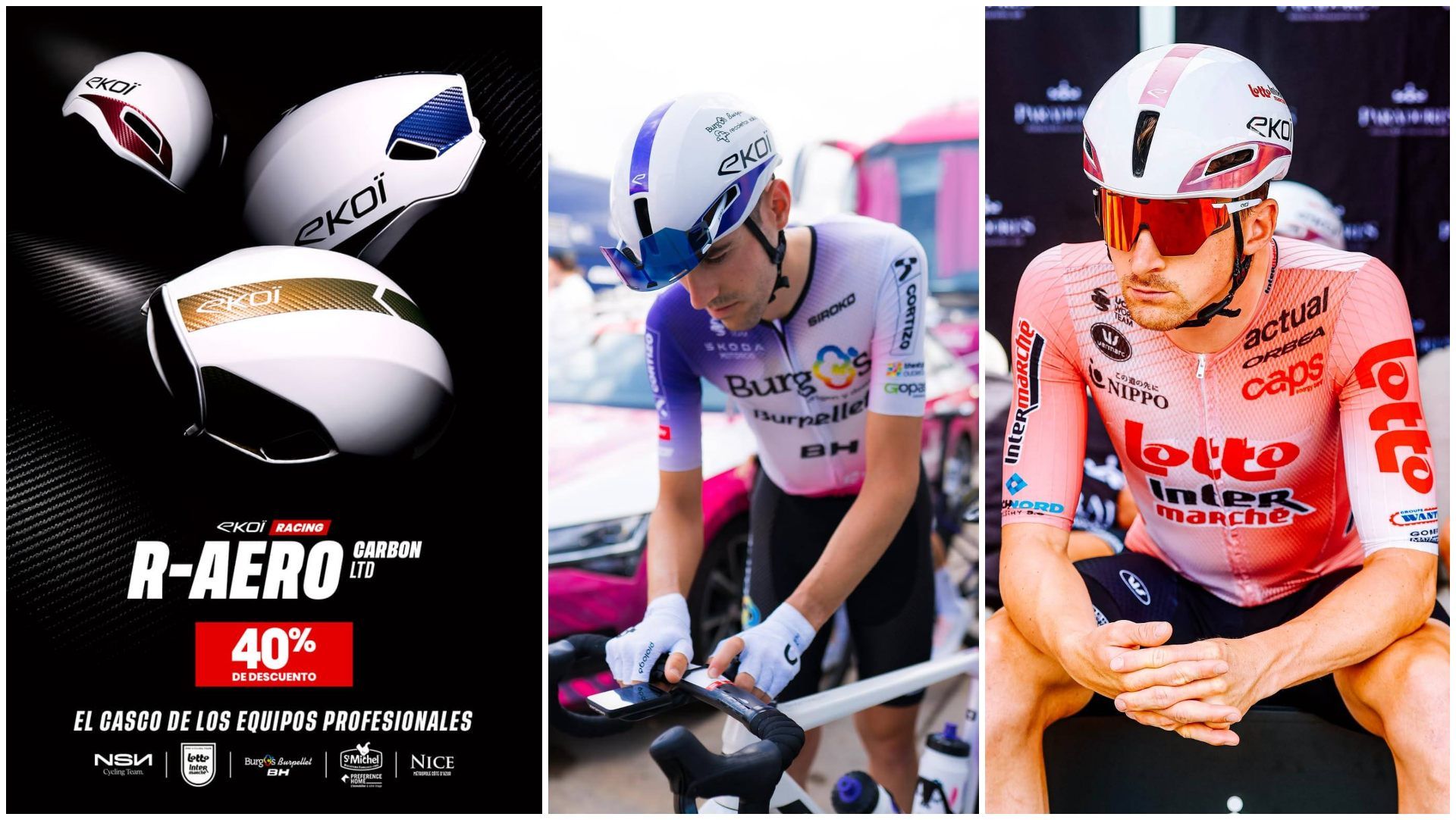 Casco R AERO LTD CARBON de EKOI