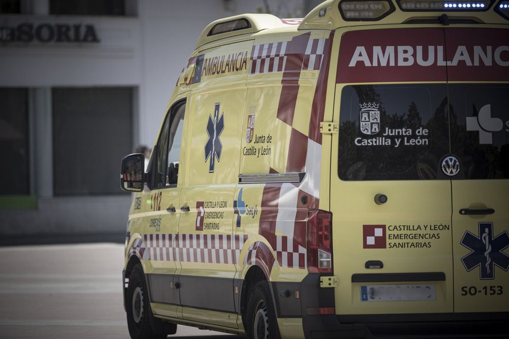 Ambulancia del dispositivo médico del 112 de Soria.