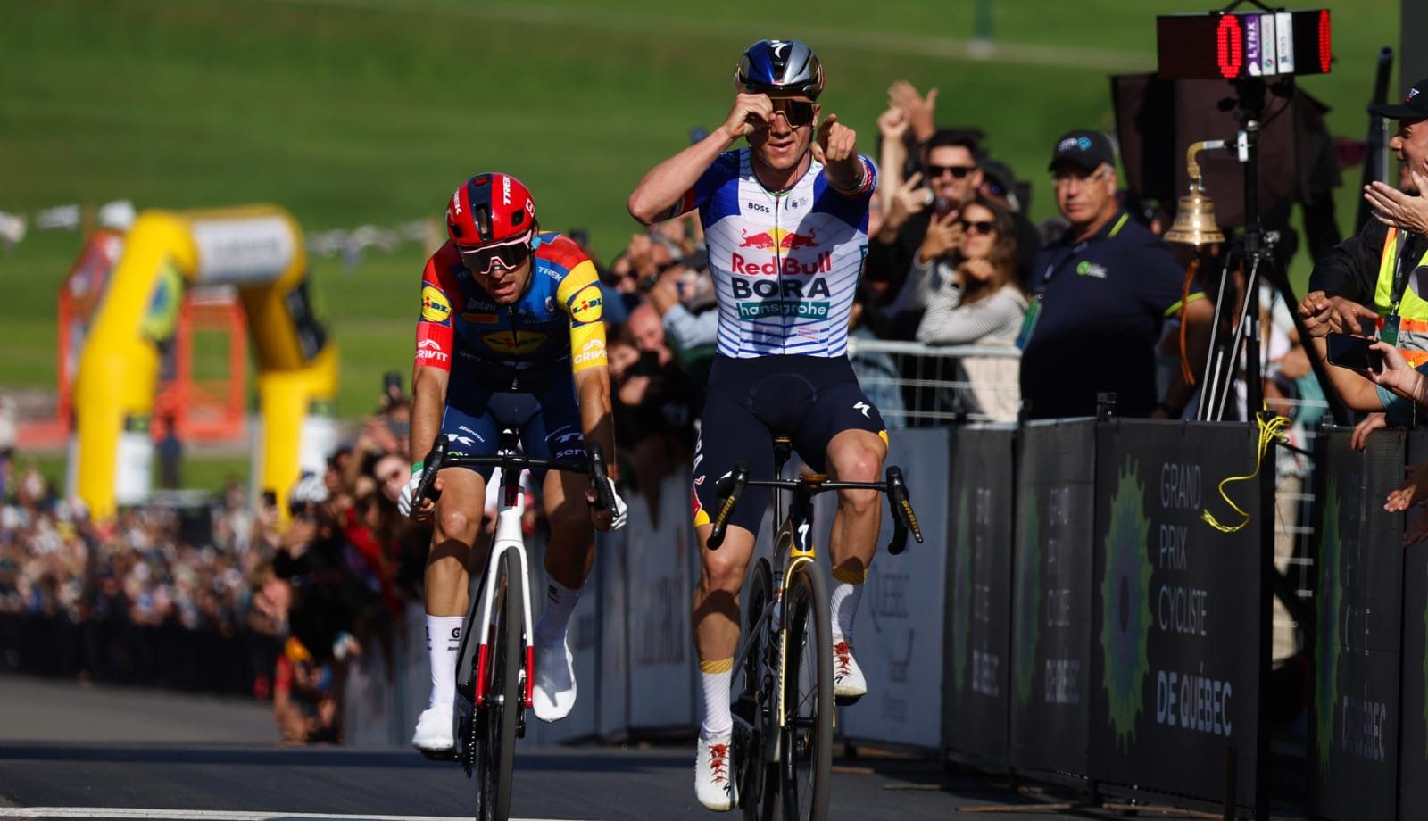 Evenepoel se impone en el Gran Premio de Québec tras superar al sprint a Ciccone Evenepoel se impone en el Gran Premio de Québec tras superar al sprint a Ciccone