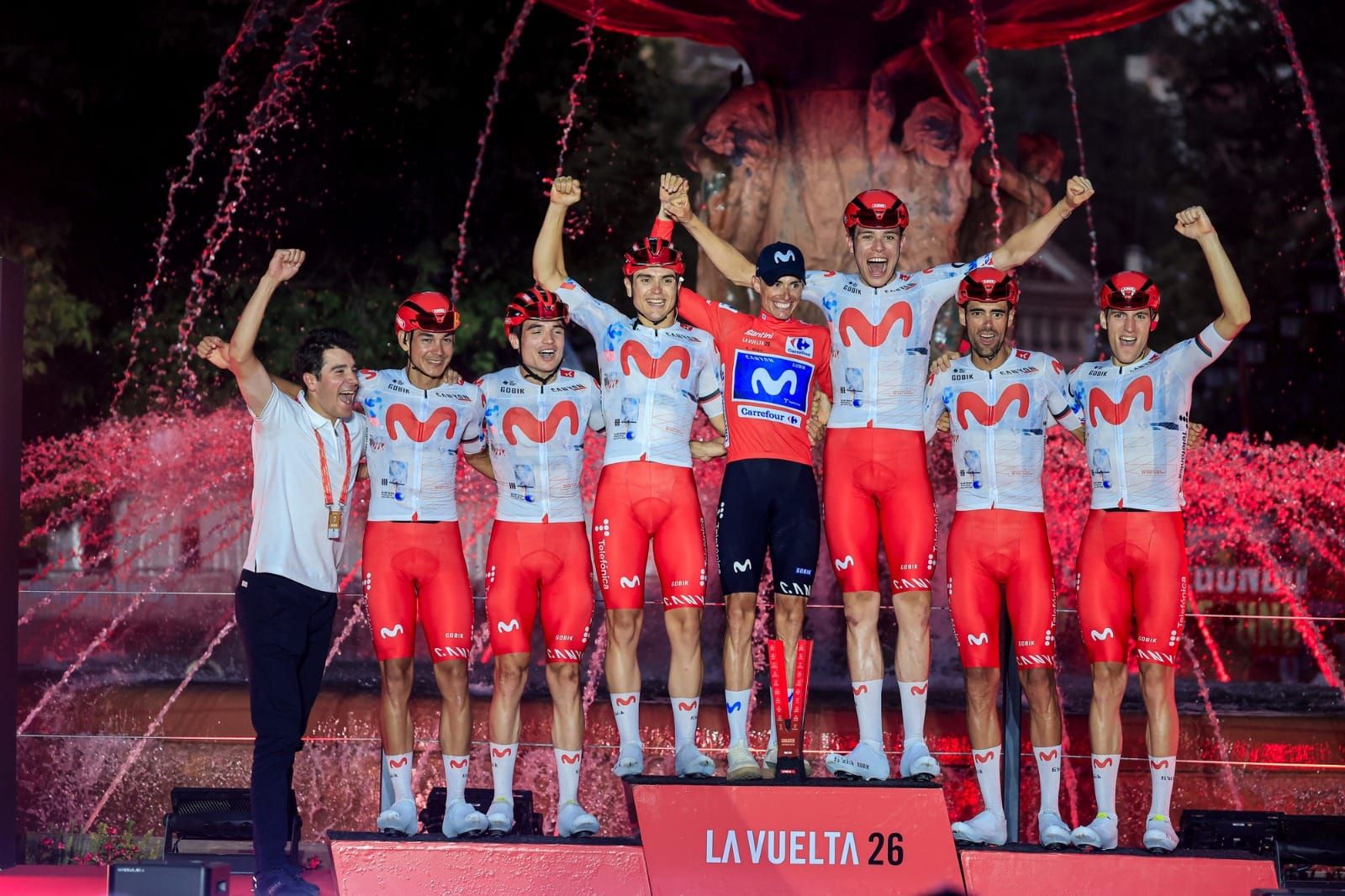 La historia detrás del día que la M de Movistar fue roja