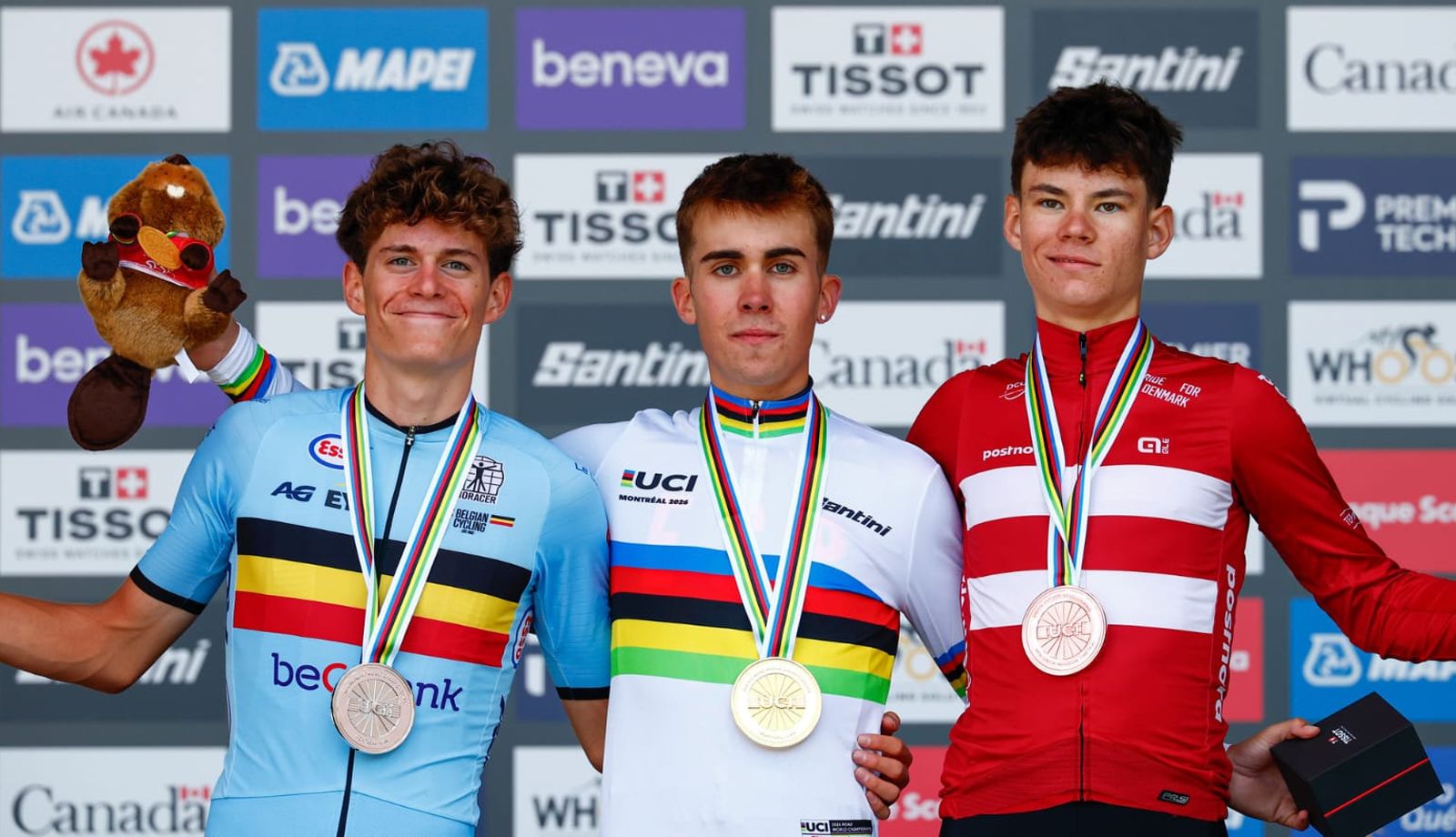 Benjamín Noval, campeón del Mundo junior contrarreloj