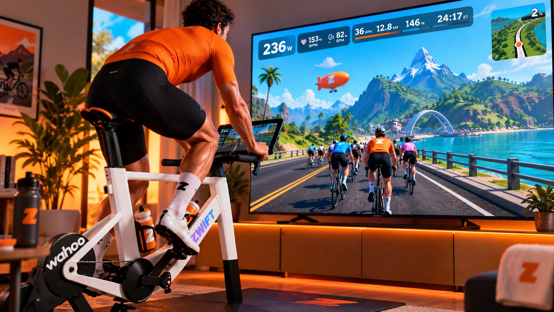 Historia de Zwift: cómo revolucionó el ciclismo indoor. Zwift Ride, la bici específica de la plataforma