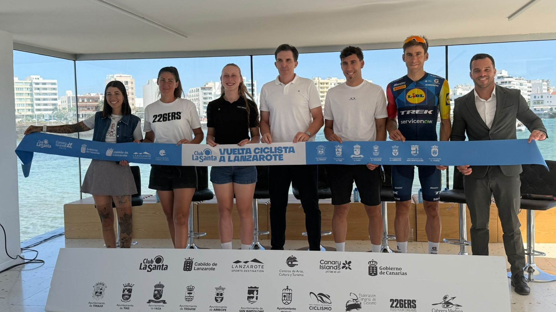 Los participantes más destacados de la Vuelta Ciclista a Lanzarote