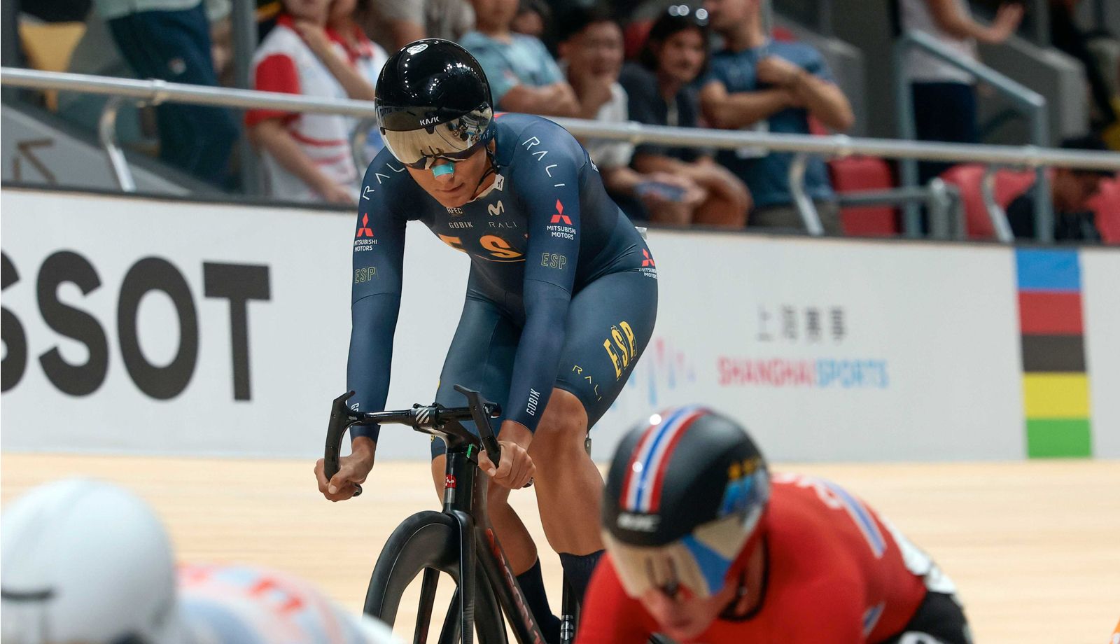 Eva Anguela brilla con una sexta posición en el scratch del Mundial de Pista de Shanghái