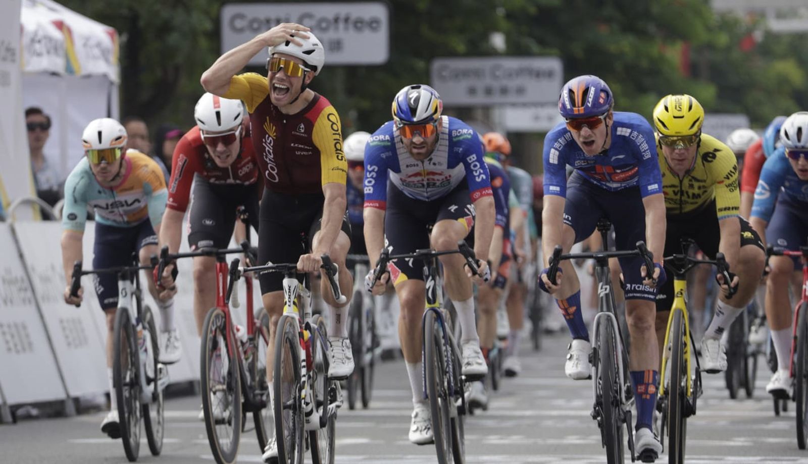 Milan Fretin se lleva al sprint la 3ª etapa del Tour de Guangxi
