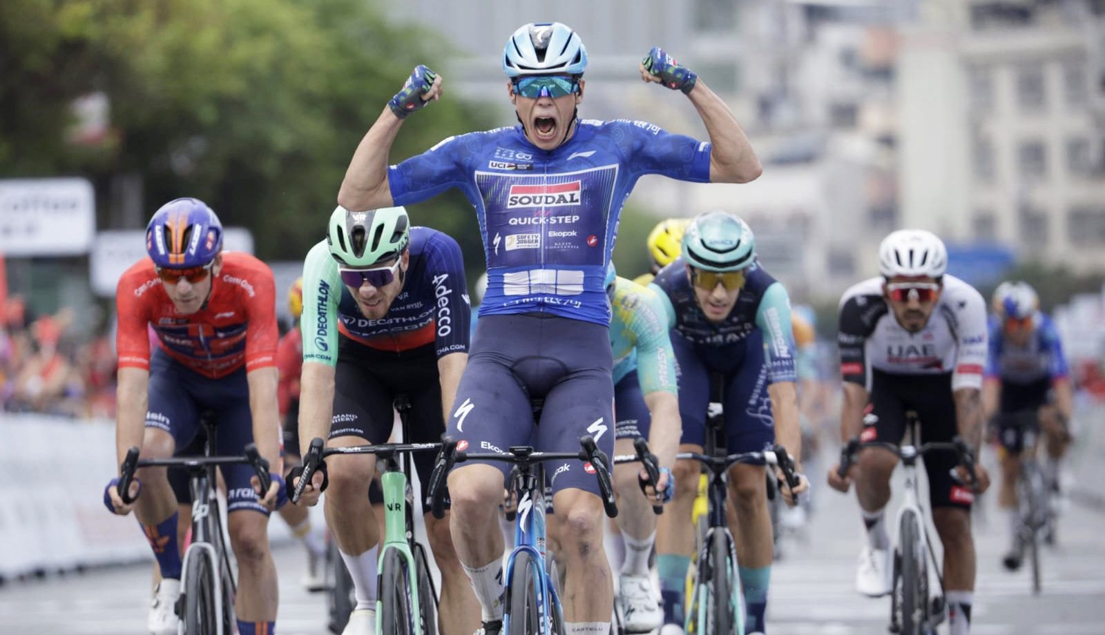 Paul Magnier vuelve a reinar al sprint en Guangxi