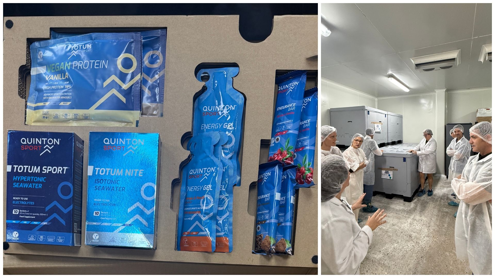 Visita a los laboratorios Quinton