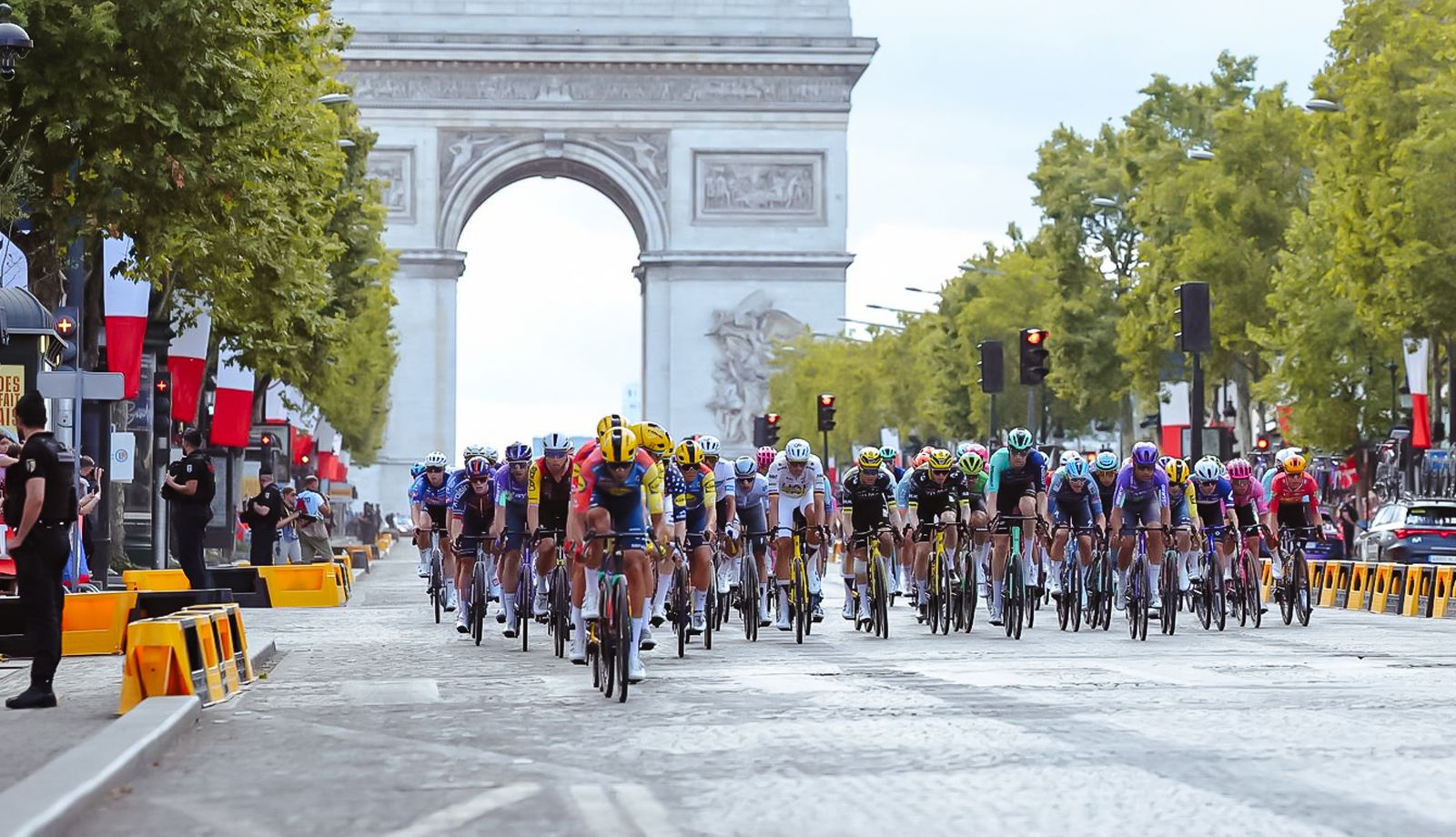 Imagen de la última etapa del Tour de Francia de este año