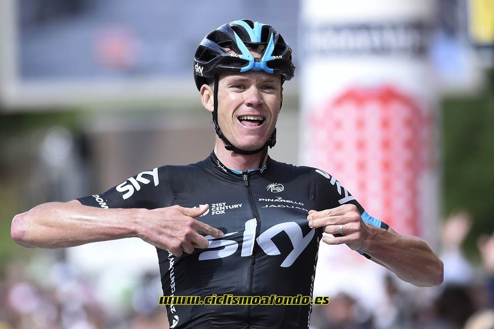 Los 25 momentos de Chris Froome en 2015