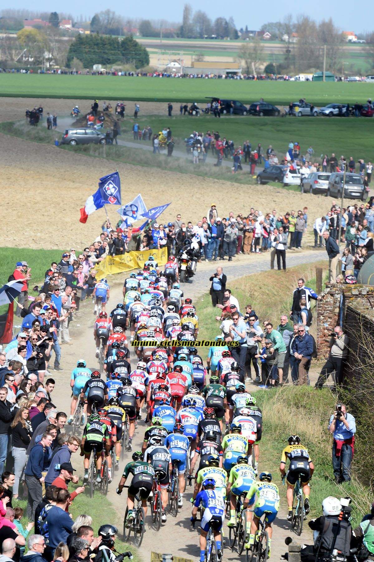 Mejores imágenes de la París-Roubaix 2015