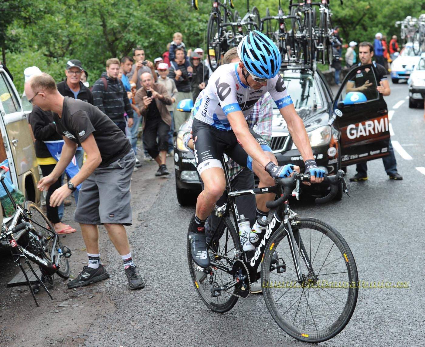 Los mecánicos profesionales del ciclismo