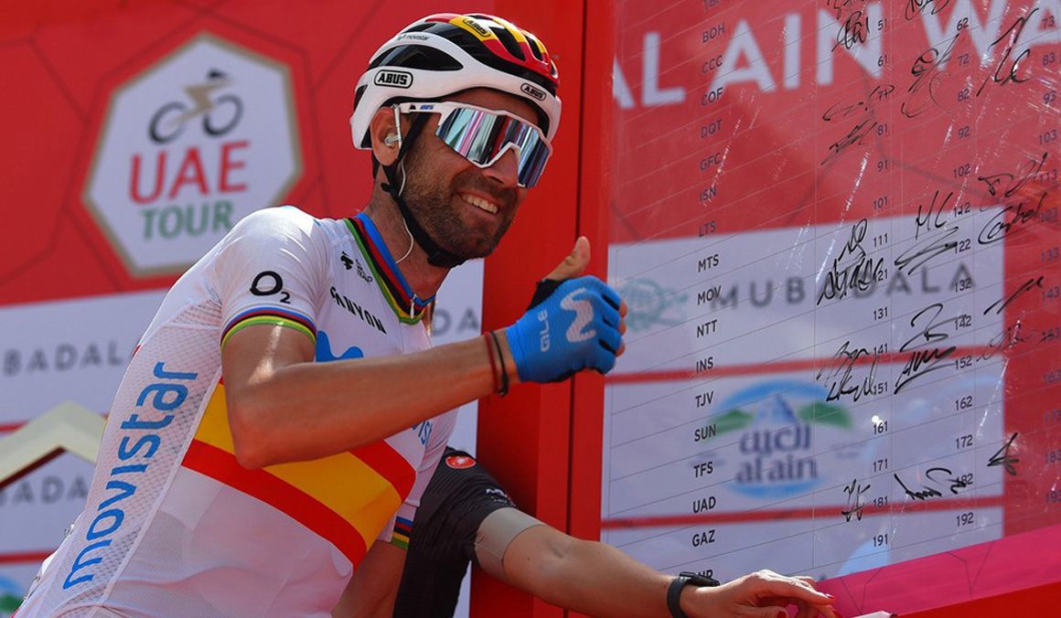 Alejandro Valverde, el eterno campeón, cumple mañana 40 años