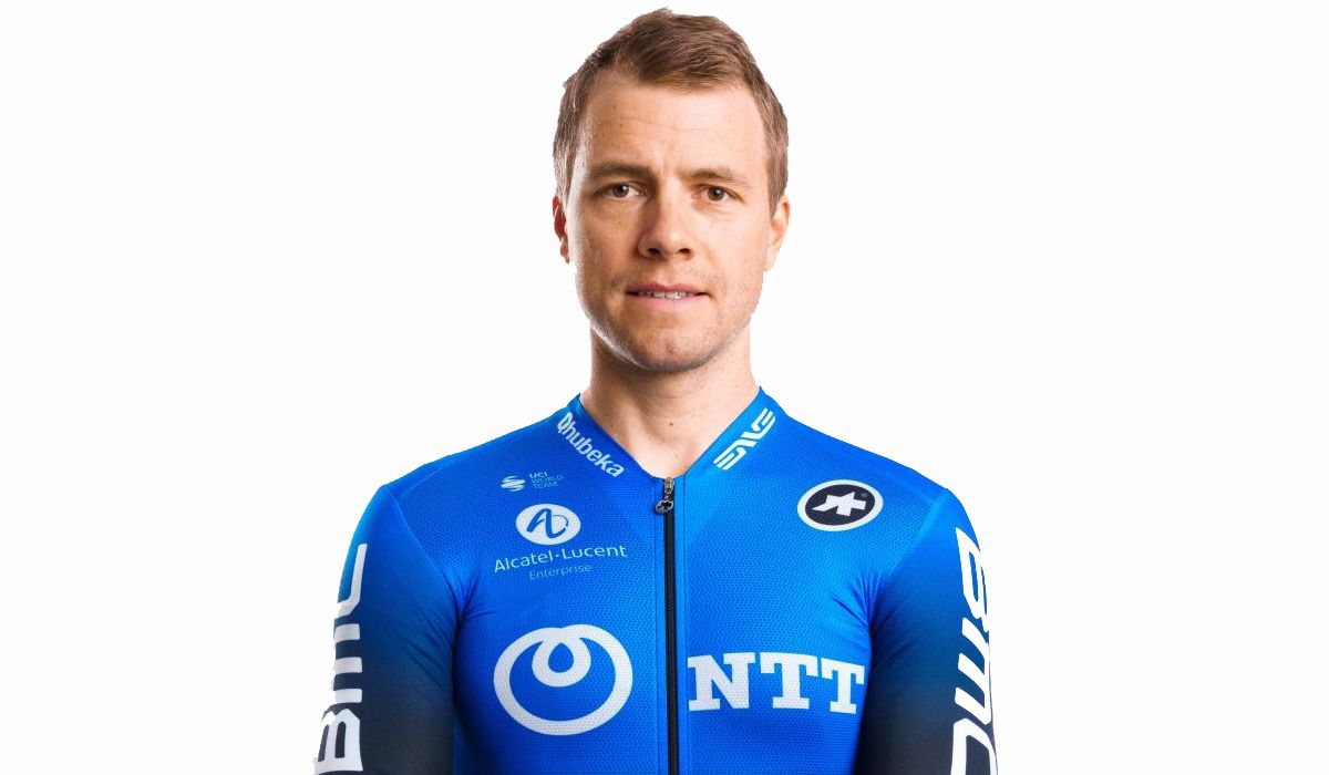 Edvald Boasson Hagen con los colores de su actual equipo, el NTT Pro Cycling Edvald Boasson Hagen con los colores de su actual equipo, el NTT Pro Cycling