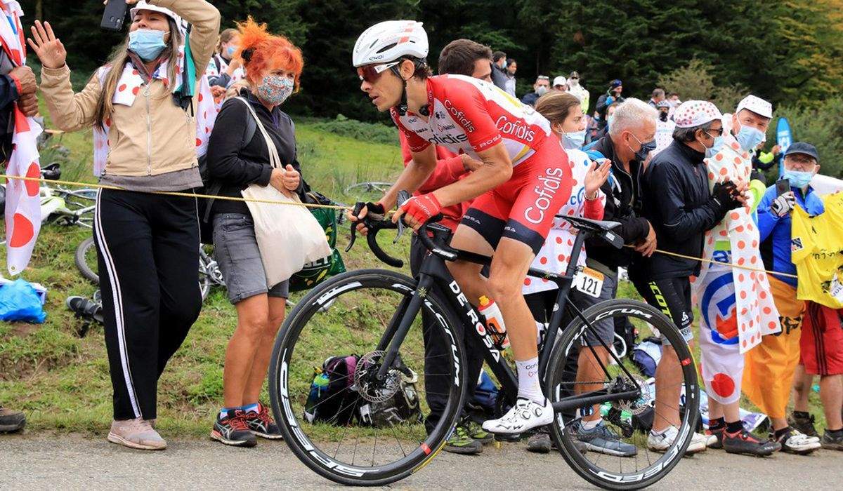 Guillaume Martin, en una imagen del Tour 2020
