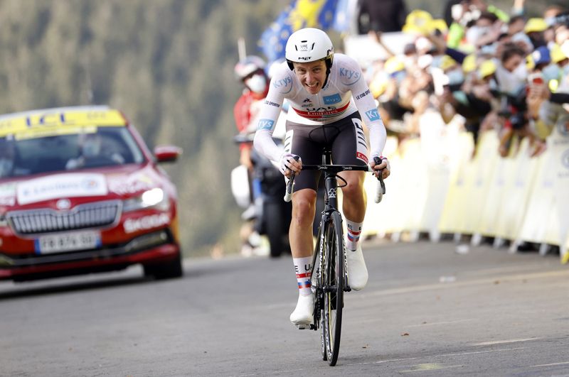 Pogacar no solo batió a Roglic, sino que arrasó en la crono por delante Van Aert o Dumoulin